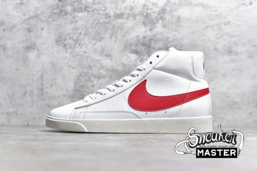 NIKE BLAZER MID VINTAGE SUEDE WHITE/WHITE/RED AV9376-105