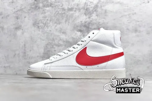 NIKE BLAZER MID VINTAGE SUEDE WHITE/WHITE/RED AV9376-105