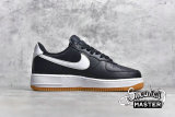 NIKE AIR FORCE 1 LOW 07 GS BLACK/BLACK-WHITE/GUM CI1759-001