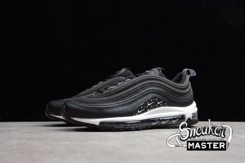 NIKE AIR MAX 97 LUX BLACK/BLACK/WHITE AR7621-001