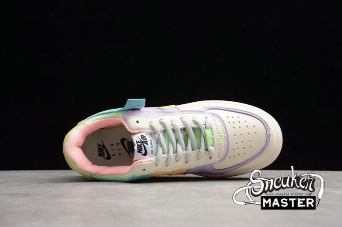 NIKE AIR FORCE 1 SHADOW PALE IVORY/CELESTIAL GOLD/TROPICAL TWIST CI0919-101