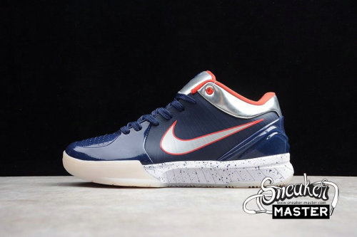 NIKE ZOOM KOBE 4 NAVY BLUE/SILVER/WHITE AV6339-014