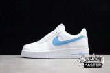 NIKE AIR FORCE 1 LOW 07 WHITE/WHITE/UNIVERSITY BLUE AO2423-100