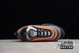 NIKE AIR MAX 97 SHOES BLACK/ORANGE/GREY 921522-013