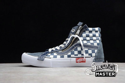VANS VAULT SK8-HI CAP LX X OFF-WHITE DENIM BLUE/WHITE VN0A3TKMUBZ
