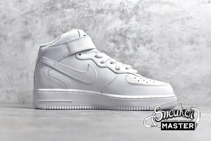 NIKE AIR FORCE 1 MID 07 WHITE/WHITE/WHITE 315123-111