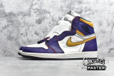 NIKE AIR JORDAN 1 RETRO HIGH OG LA TO CHICAGO COURT PURPLE/SAIL-UNIVERSITY GOLD-BLACK CD6578-507