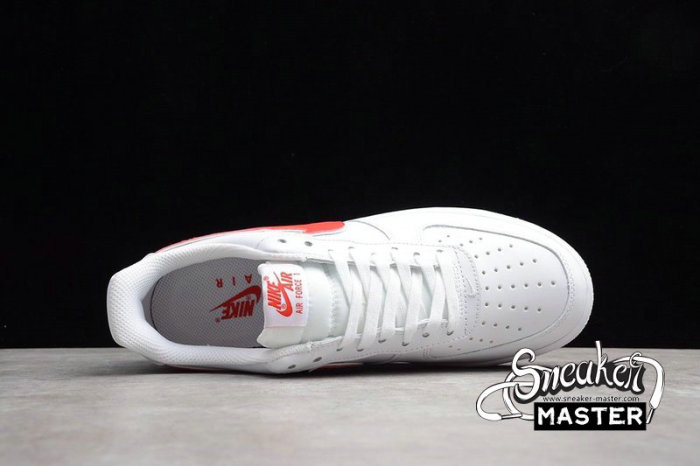 NIKE AIR FORCE 1 LOW 07 WHITE/WHITE/GYM RED AO2423-102
