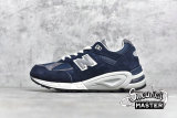 NEW BALANCE KITH X 990 V2 MADE IN USA SHARK SHARK/NAVY BLUE M990KI2