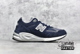NEW BALANCE KITH X 990 V2 MADE IN USA SHARK SHARK/NAVY BLUE M990KI2