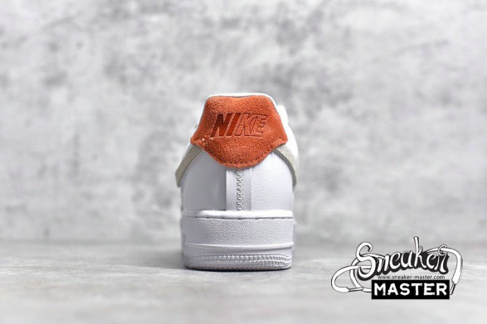 NIKE AIR FORCE 1 LOW 07 LXX VANDALIZED WHITE/PLATINUM TINT-GAME ROYAL-HABANERO RED 898889-103