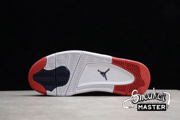 NIKE AIR JORDAN 4 RETRO FIBA GYM RED/WHITE-METALLIC GOLD-OBSIDIAN CI1184-617