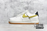 NIKE AIR FORCE 1 LOW 07 LXX VANDALIZED SAIL/BLACK/CHROME YELLOW/WHITE BV0740-101