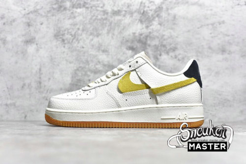 NIKE AIR FORCE 1 LOW 07 LXX VANDALIZED SAIL/BLACK/CHROME YELLOW/WHITE BV0740-101