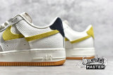 NIKE AIR FORCE 1 LOW 07 LXX VANDALIZED SAIL/BLACK/CHROME YELLOW/WHITE BV0740-101
