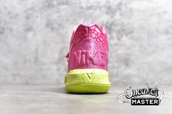 NIKE KYRIE 5 PATRICK X SPONGEBOB SQUAREPANTS LOTUS PINK/UNIVERSITY RED CJ6951-600