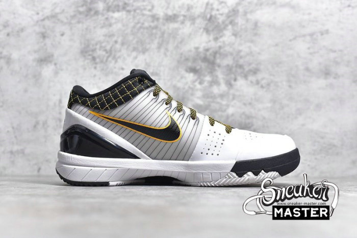 NIKE ZOOM KOBE 4 PROTRO DEL SOL WHITE/BLACK-DEL SOL AV6339-101