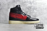 NIKE AIR JORDAN 1 RETRO HIGH OG COUTURE BLACK/UNIVERSITY RED-MUSLIN BQ6682-006