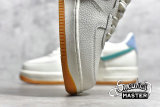 NIKE AIR FORCE 1 LOW 07 LXX VANDALIZED SAIL/GREEN/WHITE BV0740-100