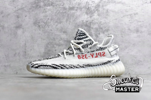 ADIDAS YEEZY BOOST 350 V2 ZEBRA WHITE/CORE BLACK/RED CP9654