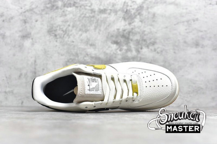 NIKE AIR FORCE 1 LOW 07 LXX VANDALIZED SAIL/BLACK/CHROME YELLOW/WHITE BV0740-101