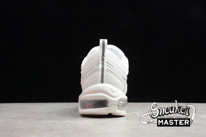 NIKE AIR MAX 97 WHITE IRIDESCENT SUMMIT WHITE/METALLIC SILVER CJ9706-100