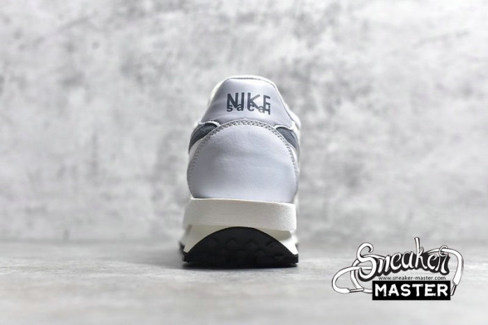 NIKE SACAI X LDWAFFLE SUMMIT WHITE/WHITE-WOLF GREY-BLACK BV0073-100