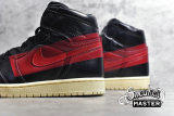 NIKE AIR JORDAN 1 RETRO HIGH OG COUTURE BLACK/UNIVERSITY RED-MUSLIN BQ6682-006