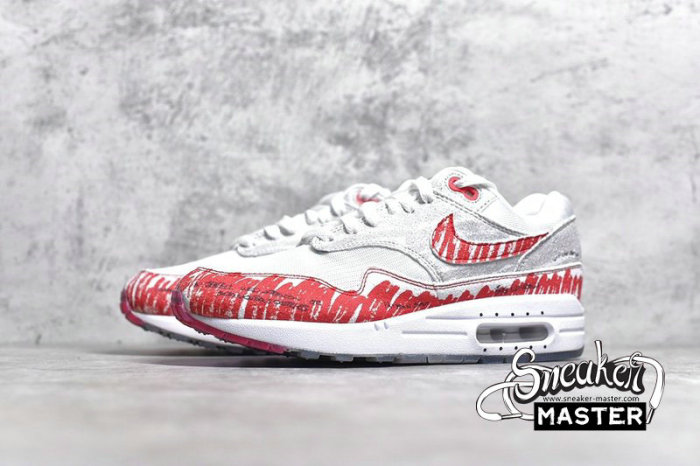 NIKE AIR MAX 1 SKETCH TO SHELF WHITE/UNIVERSITY RED/NEUTRAL GREY/BLACK CJ4286-101