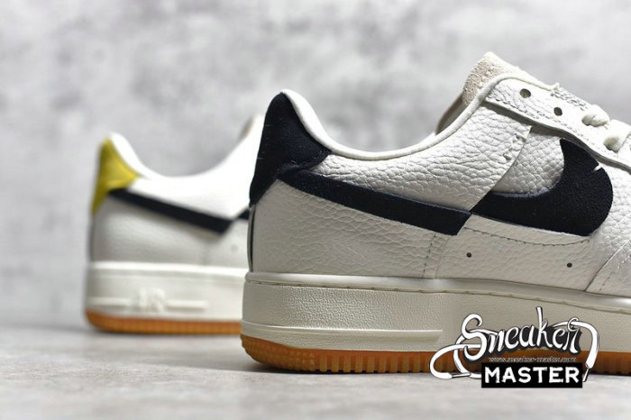 NIKE AIR FORCE 1 LOW 07 LXX VANDALIZED SAIL/BLACK/CHROME YELLOW/WHITE BV0740-101