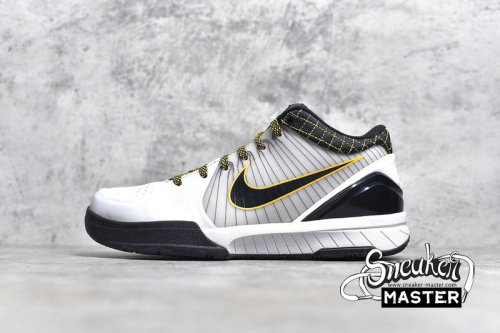NIKE ZOOM KOBE 4 PROTRO DEL SOL WHITE/BLACK-DEL SOL AV6339-101