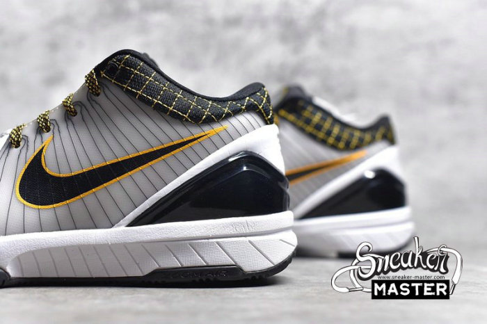 NIKE ZOOM KOBE 4 PROTRO DEL SOL WHITE/BLACK-DEL SOL AV6339-101