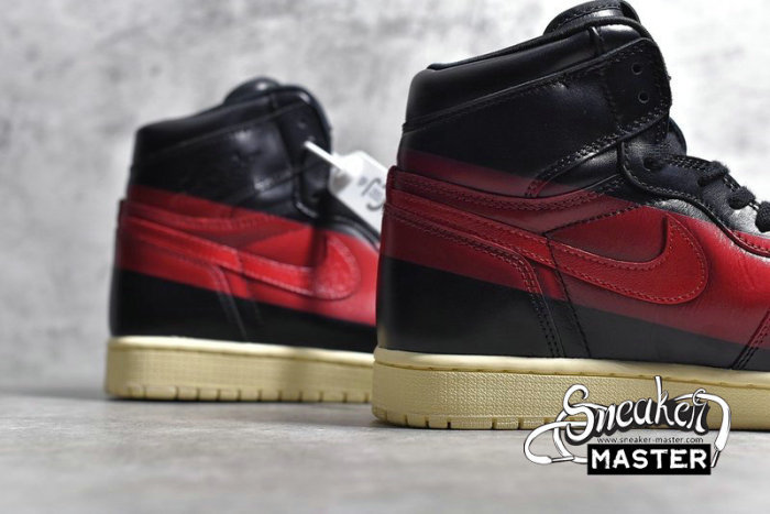NIKE AIR JORDAN 1 RETRO HIGH OG COUTURE BLACK/UNIVERSITY RED-MUSLIN BQ6682-006