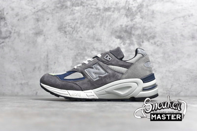 NEW BALANCE MADNESS X 990V2 MADE IN USA GREY/GREY/WHITE M990MD2