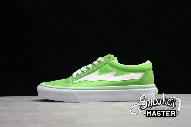 VANS REVENGE X STORM OLD SKOOL LIGHT GREEN/LIGHT GREEN/WHITE KGA1535