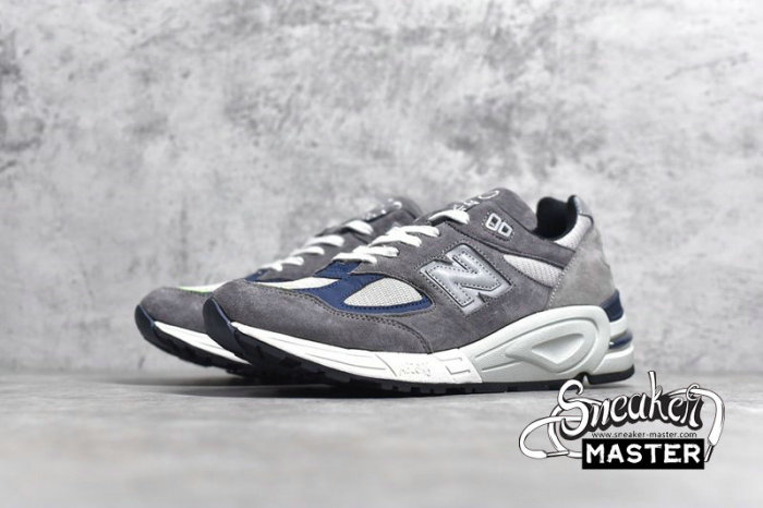 NEW BALANCE MADNESS X 990V2 MADE IN USA GREY/GREY/WHITE M990MD2