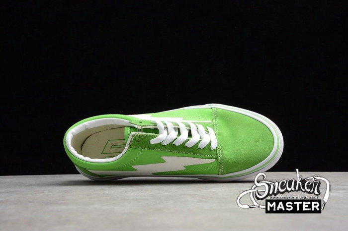 VANS REVENGE X STORM OLD SKOOL LIGHT GREEN/LIGHT GREEN/WHITE KGA1535