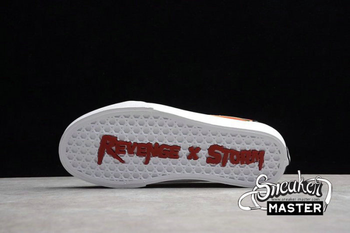 VANS REVENGE X STORM OLD SKOOL FLAME BLACK/YELLOW/WHITE M115465