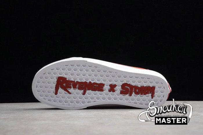 VANS REVENGE X STORM OLD SKOOL RED FLAME RED/WHITE/YELLOW REVS009