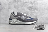 NEW BALANCE MADNESS X 990V2 MADE IN USA GREY/GREY/WHITE M990MD2