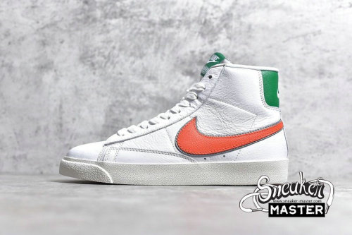 NIKE BLAZER MID HAWKINS HIGH X STRANGER THINGS WHITE/COSMIC CLAY-PINE GREEN CJ6101-100