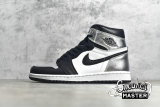 NIKE AIR JORDAN 1 RETRO HIGH OG SILVER TOE BLACK/METALLIC SILVER/WHITE/BLACK CD0461-001