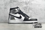 NIKE AIR JORDAN 1 RETRO HIGH OG SILVER TOE BLACK/METALLIC SILVER/WHITE/BLACK CD0461-001