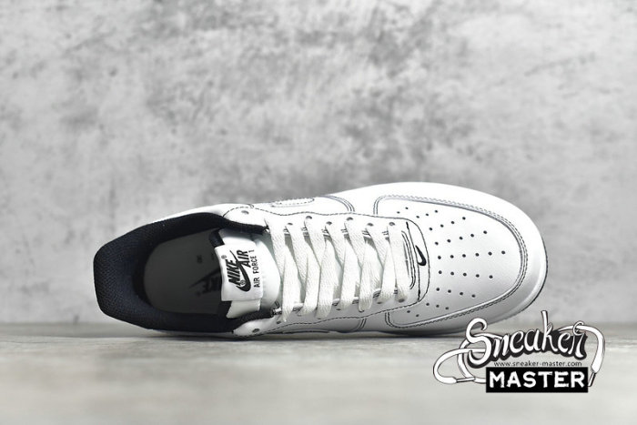 NIKE AIR FORCE 1 LOW 07 CONTRAST STITCH WHITE/BLACK/WHITE CV1724-104