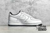 NIKE AIR FORCE 1 LOW 07 CONTRAST STITCH WHITE/BLACK/WHITE CV1724-104