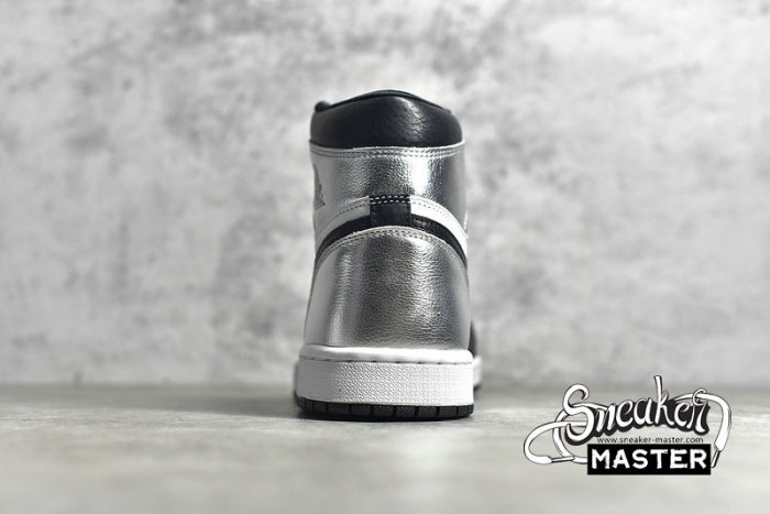 NIKE AIR JORDAN 1 RETRO HIGH OG SILVER TOE BLACK/METALLIC SILVER/WHITE/BLACK CD0461-001
