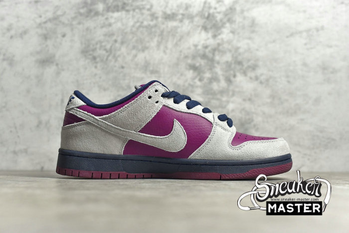 NIKE DUNK LOW PRO SB TRUE BERRY ATMOSPHERE GREY/TRUE BERRY-OBSIDIAN-ATMOSPHERE GREY BQ6817-001