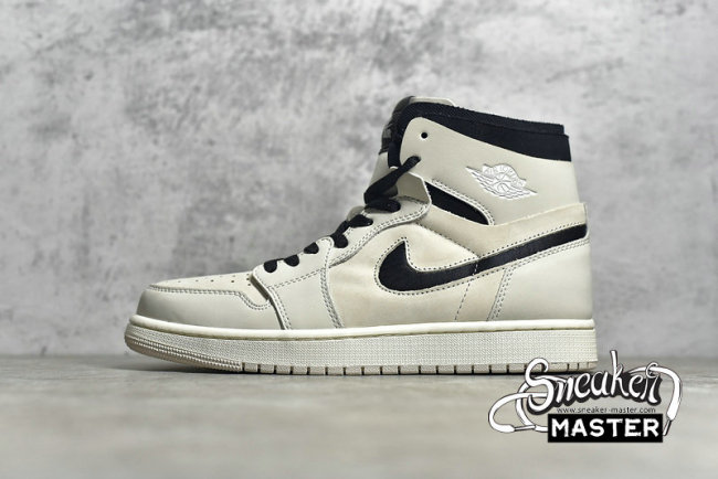 NIKE AIR JORDAN 1 HIGH ZOOM SUMMIT WHITE/BLACK/SAIL/LIGHT OREWOOD BROWN/WHITE CT0979-100