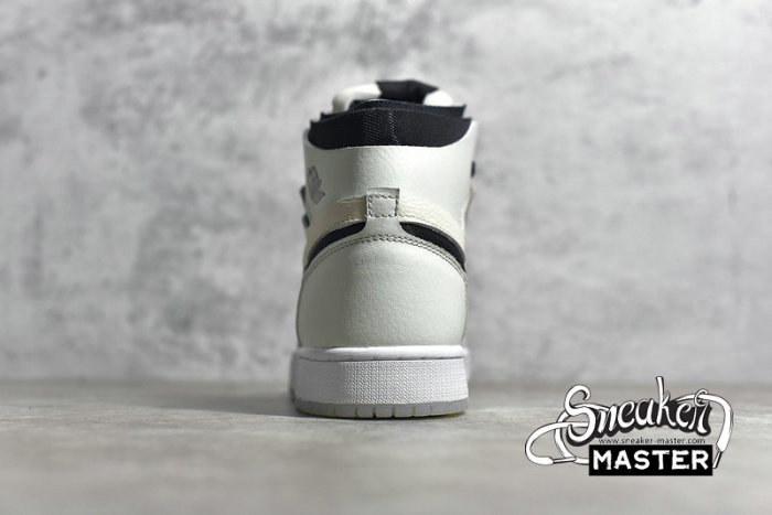 NIKE AIR JORDAN 1 HIGH ZOOM COMFORT EASTER WHITE/GREY HEATHER-OLIVE AURA-KHAKI CT0979-101
