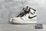NIKE AIR JORDAN 1 HIGH ZOOM COMFORT EASTER WHITE/GREY HEATHER-OLIVE AURA-KHAKI CT0979-101